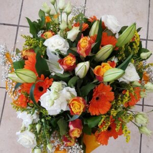 Bouquet rond à Saujon - Fleuriste et livraison de fleurs