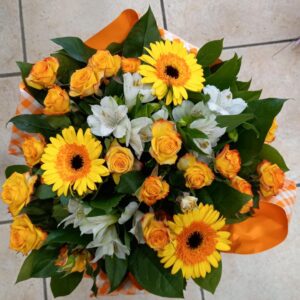 Bouquet rond à Saujon - Fleuriste et livraison de fleurs