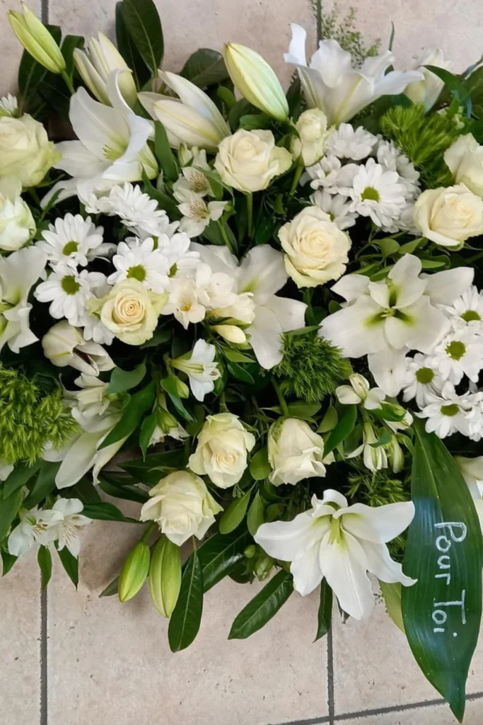 fleuriste enterrement à Saujon